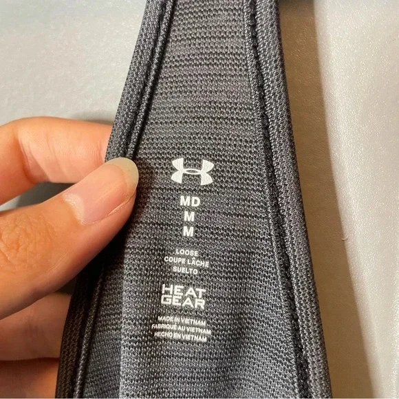 Under armour racerback tank top heather gray size medium - Picture 2 of 7